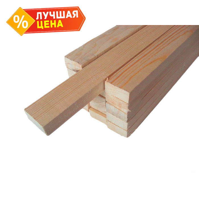 Брусок строганный сухой 40х60х6000 сорт 2-4
